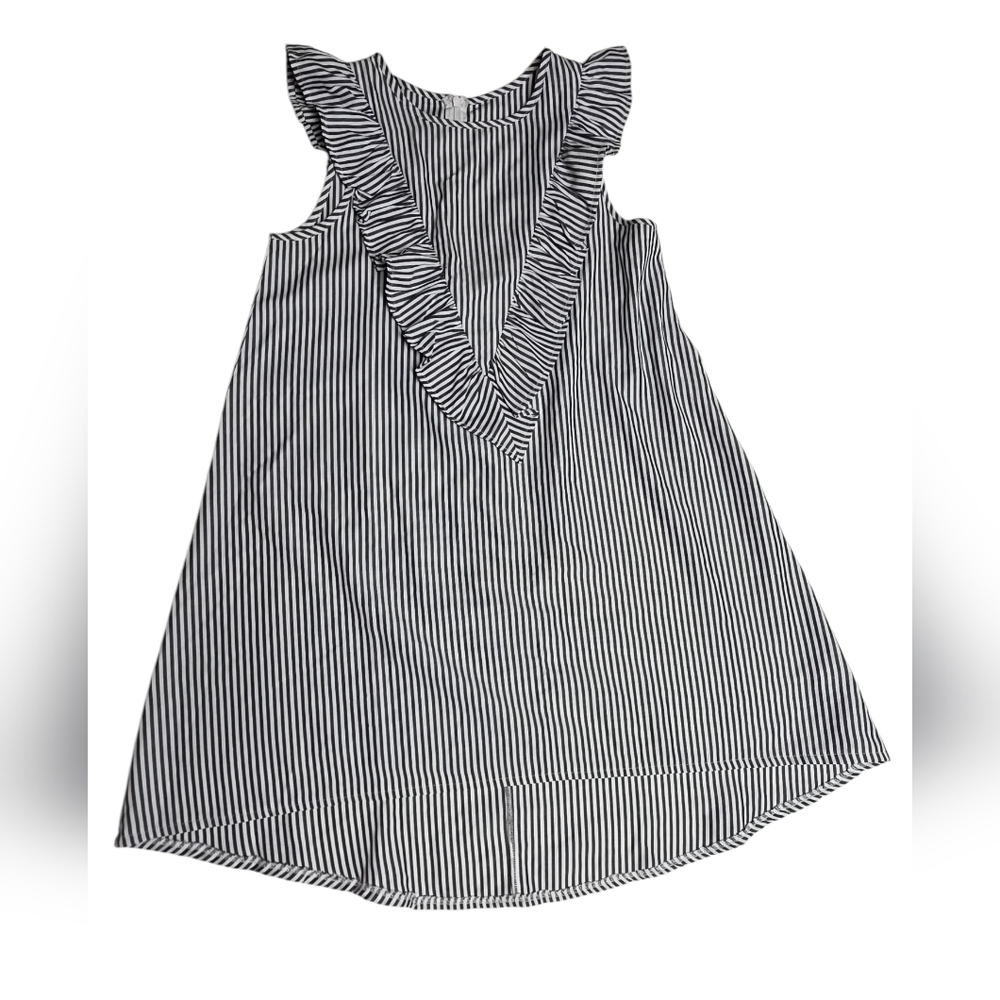Striped Ruffle Dress - Picture 10 of 16